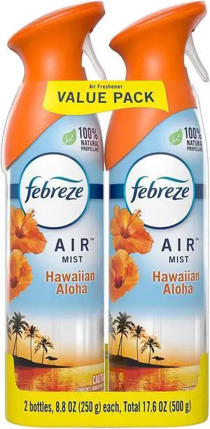 Febreze AIR Hawaiian Aloha 8.8 oz Aerosol 2/Pack 97794PK