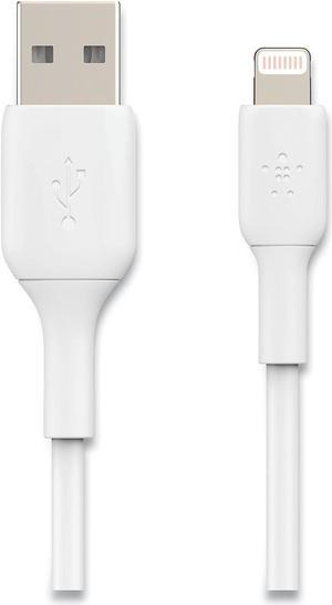 Belkin BOOST CHARGE Lightning to USB-A ChargeSync Cable 9.8 ft. White CAA001BT3MWH