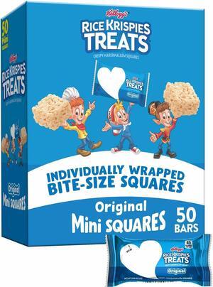 Kellogg's Rice krispies Treats Orig Mini Squares 50/BX Blue 12346