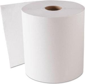 GENERAL SUPPLY Hardwound Roll Towels White 8" x 800 ft 6 Rolls/Carton 1820
