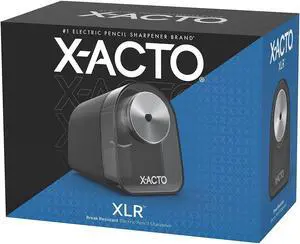 X-ACTO XLR Electric Pencil Sharpener Black (ELM1818X)
