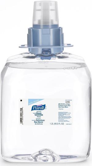 PURELL 62% Alcohol Foaming Hand Sanitizer Refill for FMX 12 1200mL (5192-03) 519204EA