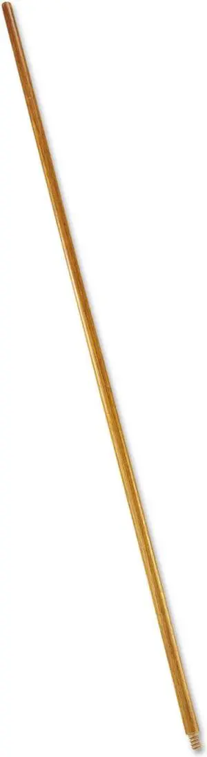 Rubbermaid Commercial Wood Threaded-Tip Broom/Sweep Handle 60" Natural 6361