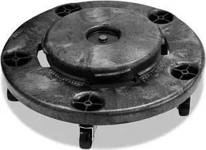 Boardwalk Refuse Container Utility Dolly 300 lbs Gray DOLLY