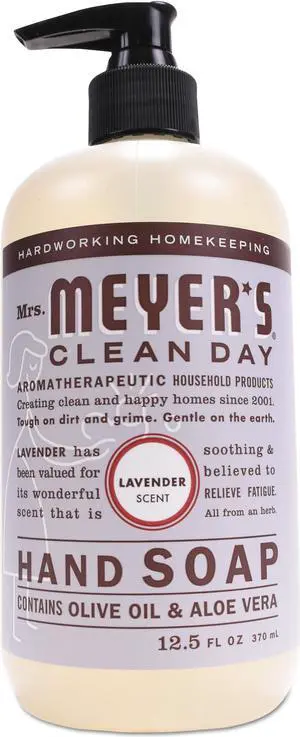 Mrs. Meyer's Clean Day Liquid Hand Soap Lavender 12.5 oz 651311EA
