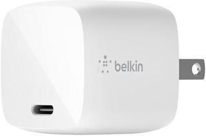 Belkin BOOST?CHARGE 30W USB-C PD GaN Wall Charger White (WCH001DQWH)