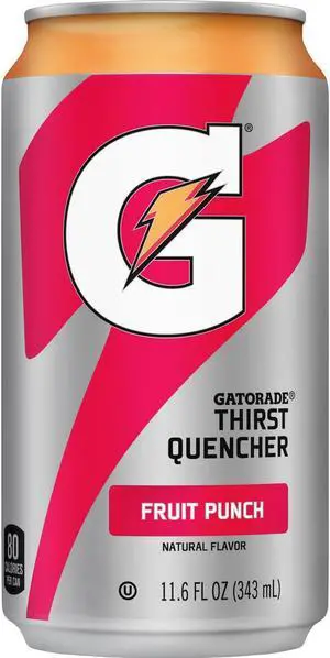 Quaker Sports Drink 2-3/5"x2-3/5"x4-4/5" 24/CT RD/SR 30903