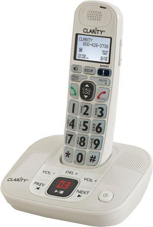 Clarity CLAR53712 Single Line Cordless Amplified Phone White