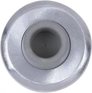 Tell Manufacturing Tell Concave Wall Bumper Satin Chrome Finish DT100084