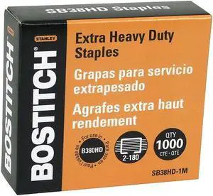 Stanley Bostitch Stanley Auto 180 Heavy-Duty Staples SB38HD-1M