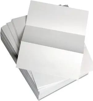 Domtar Lettermark Custom Cut-Sheet Copy Paper 92 Bright Micro-Perforated Every 3.66" 24lb 8.5 x 11 White 500/Ream 8835