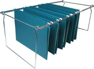 Business Source Hanging File Folder Frames Legal 6/BX Stainless Steel 36