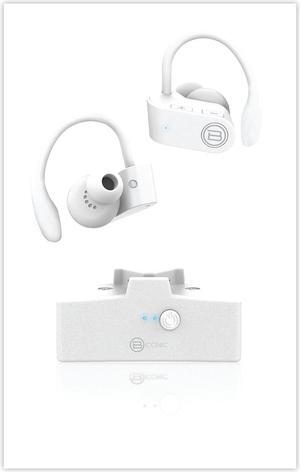 ByTech Bluetooth Sports Earbuds Wireless White BCAUBE119WT