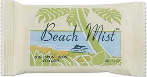 Face and Body Soap Beach Mist Fragrance 1.5 oz Bar 500/Carton NO15A