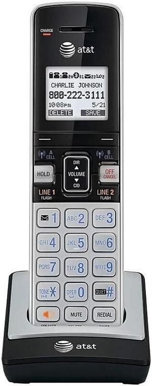 AT&T TL86003 Handset Cordless Telephone Silver/Black 286724
