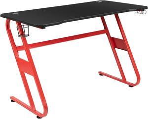 Flash Furniture 52" Table Desk Black (NAN-RS-G1030-RD-GG) NANRSG1030RD