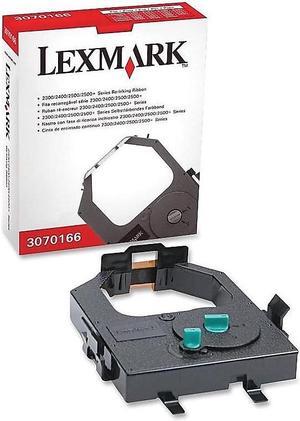 Lexmark Re-Ink Printer Ribbon 3070166 Black 935716
