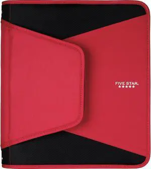 Mead Binder 3 Round Rings w/File Pockets 1-1/2" Cap Ltr RD 72206