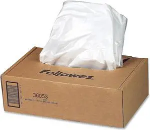Fellowes Shredder Bags 9 Gal. 100/Box (36053) 576008