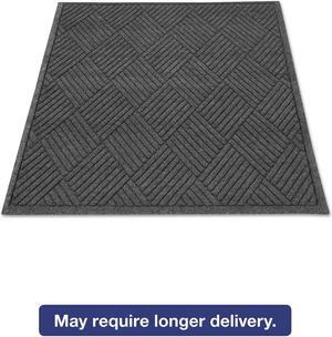 Guardian EcoGuard Diamond Floor Mat Rectangular 24 x 36 Charcoal EGDFB020304