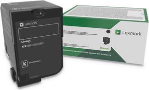 Lexmark 74C0HKG (CS725) High-Yield Toner 20000 Page-Yield Black