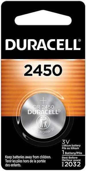 Duracell 2450 Lithium Coin Cell Battery DL2450BPK