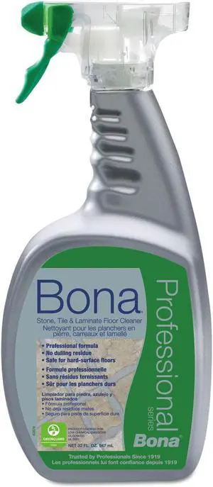 Bona Stone Tile & Laminate Floor Cleaner Fresh Scent 32 oz Spray Bottle WM700051188