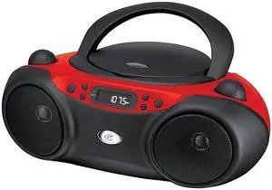 GPX BC232R Radio/CD Player Boombox GPXBC232R