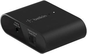 Belkin AirPlay 2 Audio Adapter for iPhone/iPad/Mac/Apple TV/HomePod Black (AUZ002TTBK)