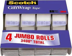 Scotch Gift Wrap Tape with Dispenser 3/4 x 23.61 yds. 415