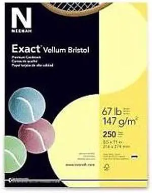 Acclaim Neenah 67lb. Exact Vellum Bristol Card Stock 81338