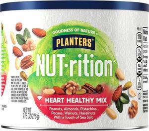 Kraft Planters Heart Healthy Mix Assorted Nuts 9.75oz. Green 05957