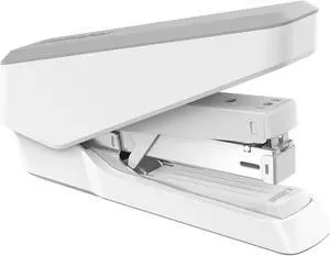 Fellowes LX870 EasyPress Desktop Stapler 40-Sheet Capacity White (5014501) LX870WHITE