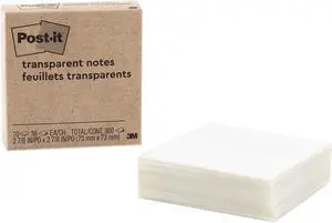 Post-it Notes 2.8" x 2.8" Assorted Collection 30 Sheet/Pad 10 Pads/Pack (600-TRSPT-10P)