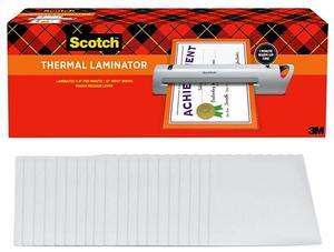 Scotch Thermal Laminator with 20 Letter Size Pouches (TL1302XVP)