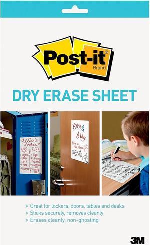 Post-it Dry Erase Sheets 7" x 11.3" 3/Pack (DEFSHEETS-3PK)