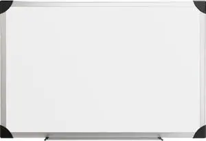 Lorell Dry-Erase Board 6'x4' Aluminum Frame/White 55653