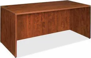 Lorell Rectangular Desk Shell 72"x29-1/2"x36" Cherry 69407