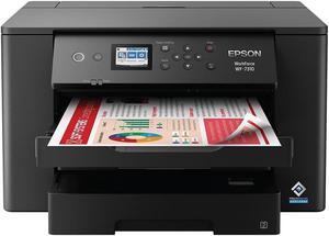 Epson C11CH70201 WF-7310 WorkForce Pro Wireless Wide-format Printer - Inkjet - Duplex Printing - Color - 4800 x 1200 DPI - Borderless Printing - Wi-Fi - Black Epson C11CH70201 WF-7310 WorkForce Pro Wireless Wide-format Printer - Inkjet - Duplex Printing - Color - 4800 x 1200 DPI - Borderless Printing - Wi-Fi - Black