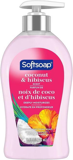 Softsoap Liquid Hand Soap Coconut & Hibiscus 11.25 Oz. (US07157A)