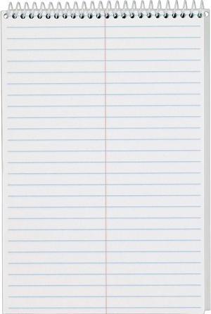 TOPS Steno Book White Gregg Ruled 6" x 9" 80 Sheets/Pad 4/Pack (80220)