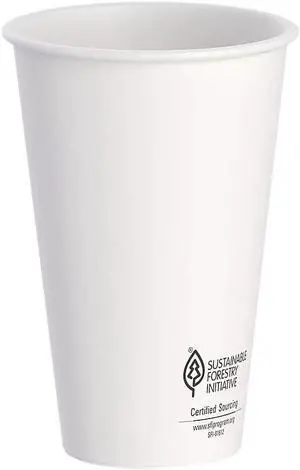 Dart ThermoGuard Paper Hot Cup 16 Oz. White 30 Cups/Pack (DWTG16W-30) Dart ThermoGuard Paper Hot Cup 16 Oz. White 30 Cups/Pack (DWTG16W-30)