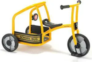Winther Circleline School Bus Tricycle Yellow (WIN565) Winther Circleline School Bus Tricycle Yellow (WIN565)