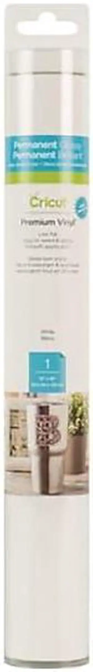 Cricut Premium Vinyl Permanent 12" x 48" White (2008570)