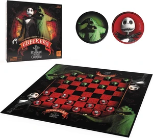 USAopoly Checkers: Disney Tim Burton The Nightmare Before Christmas (USACK004261) USAopoly Checkers: Disney Tim Burton The Nightmare Before Christmas (USACK004261)
