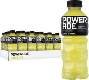 Powerade Lemon Lime Sports Drink 20 oz. 24 Bottles/Pack (049000003697)