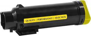 Clover Imaging Group ufactured Yellow High Yield Toner Cartridge Replacement for Dell (0CX53/3P7C4/593-BBOZ) 201268