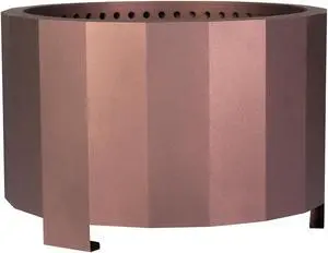 Flash Furniture Titus Smokeless Outdoor Firepit with Cover 27" Bronze (HYB220103PCBRZ)