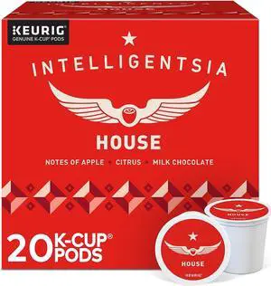Intelligentsia House Coffee Keurig K-Cup Pods Light Roast 20/Box (5000371868) Intelligentsia House Coffee Keurig K-Cup Pods Light Roast 20/Box (5000371868)