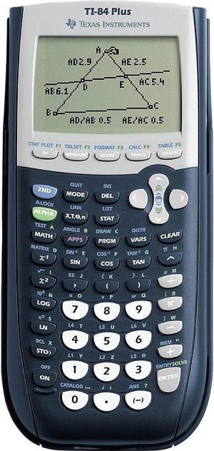 Texas Instruments TI-84 Plus Graphing Calculator, Black (84PL/FC/1L1/A1)